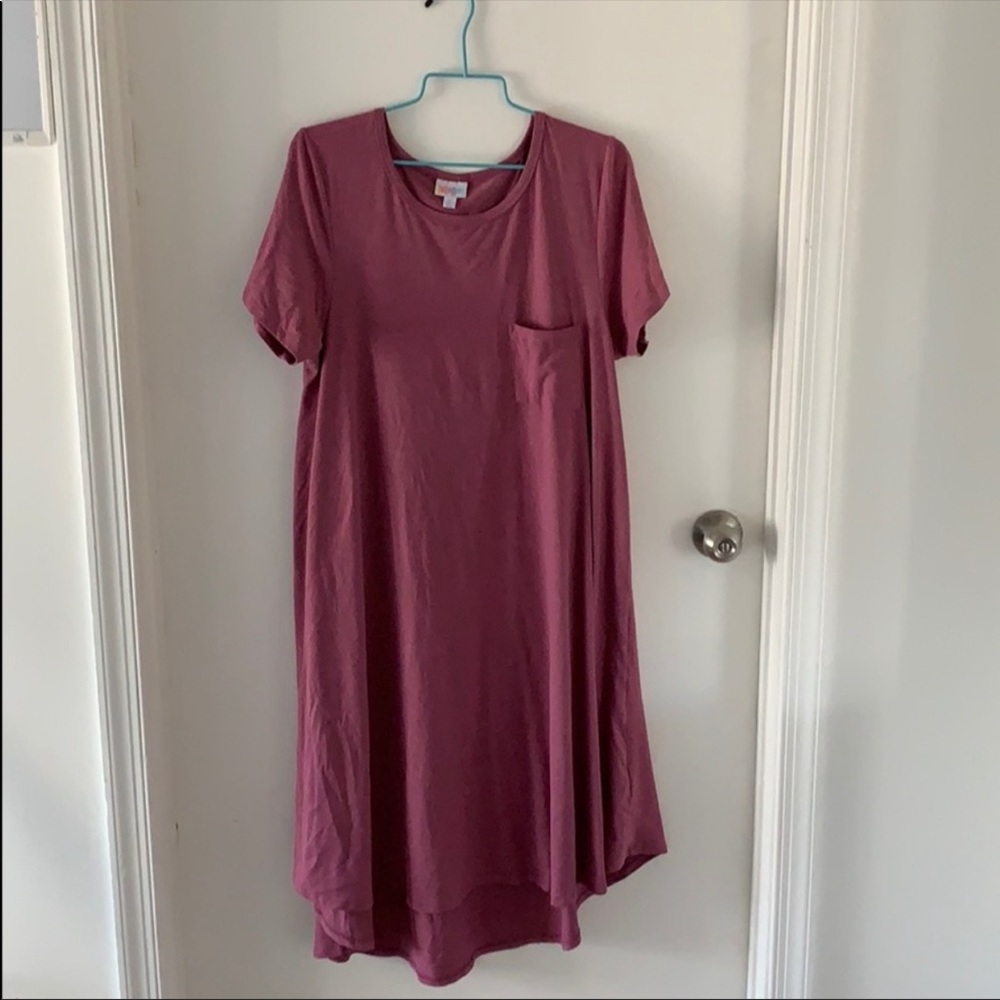 Purple dress